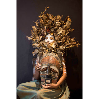 Headdress With Mask cowl